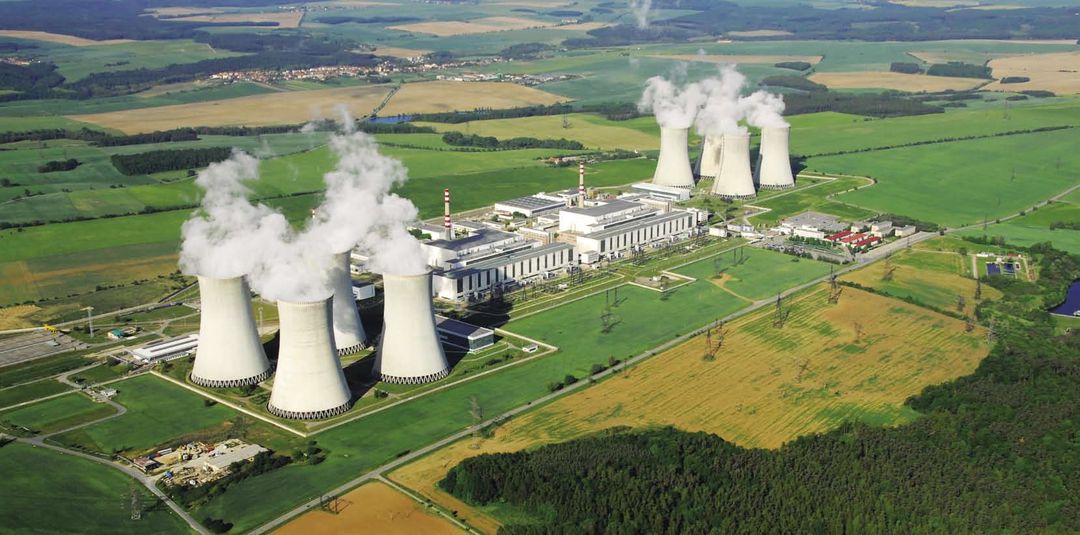 Dukovany nuclear power plant, Czech Republic